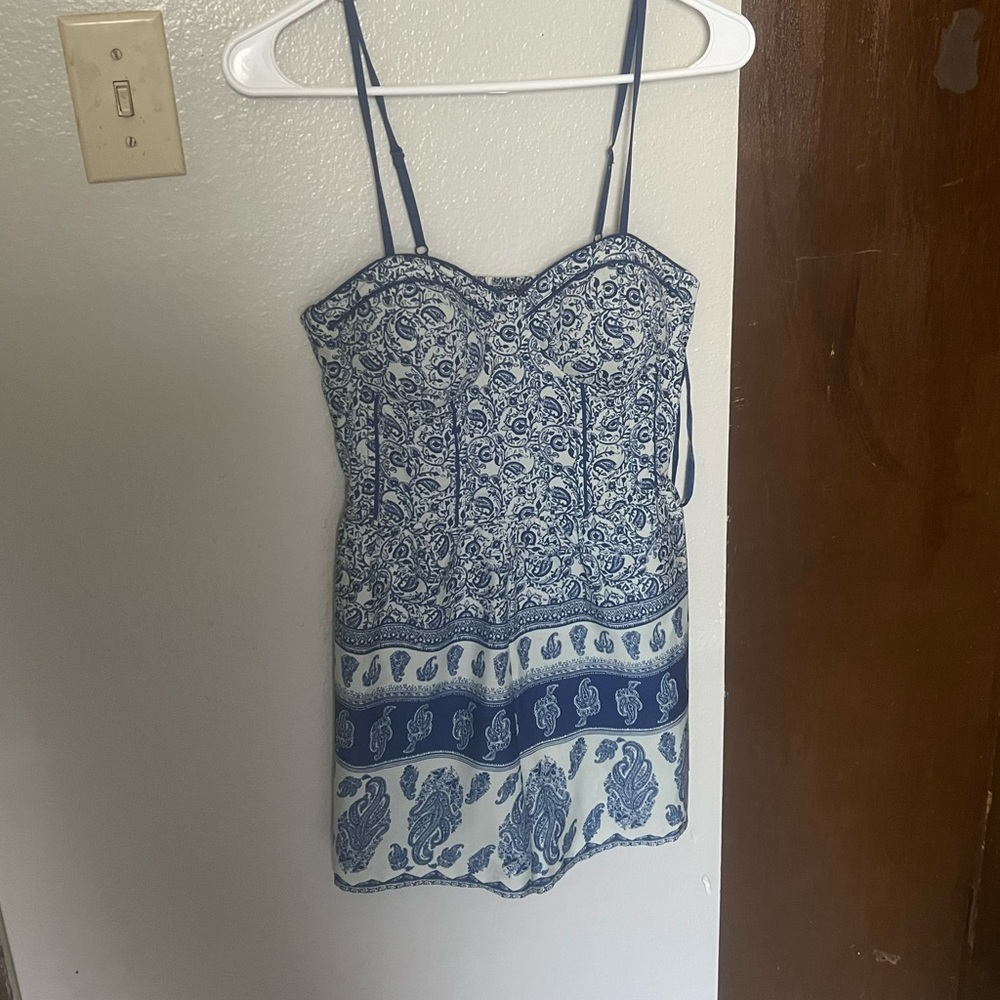 Blue romper